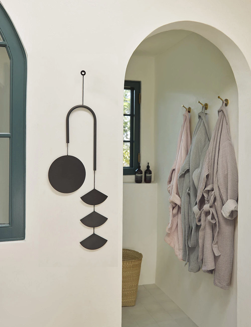 Circle & Line Rise Wall Hanging - Image 2