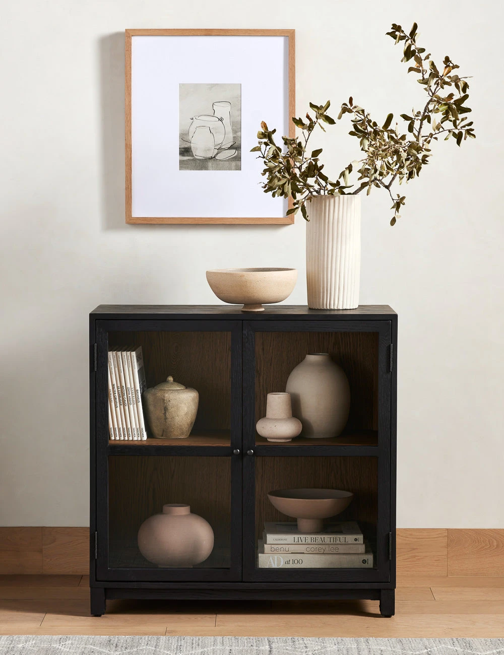 Carly Small Curio Cabinet - Image 2