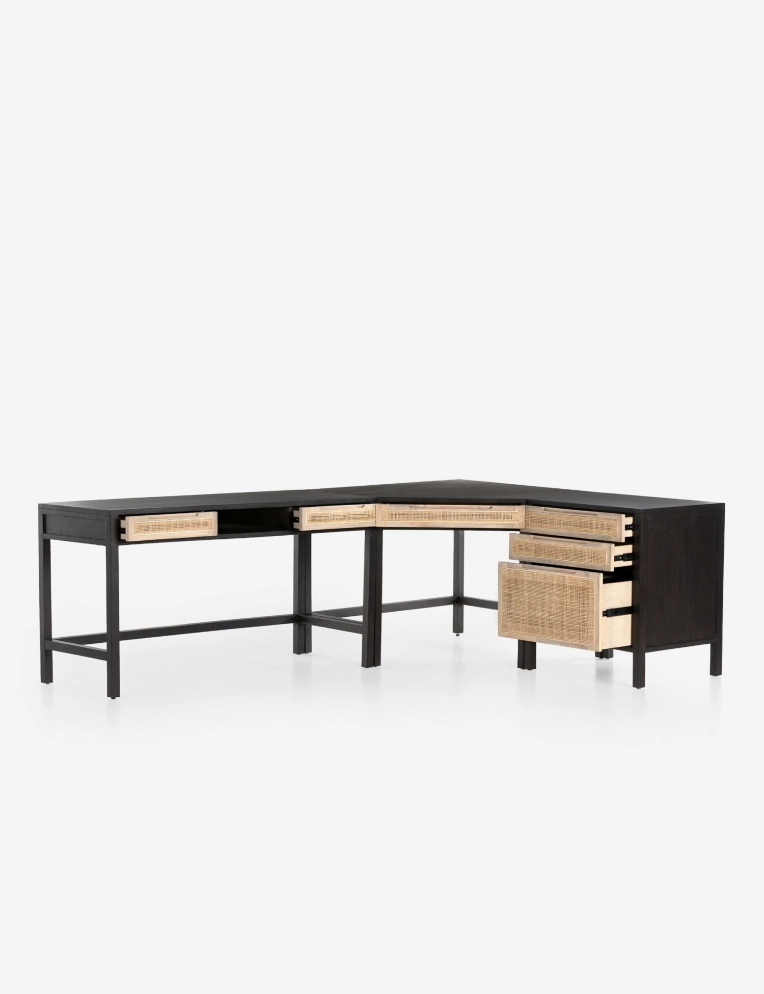 Margot Modular Desk With Filing Cabinet - Image 11