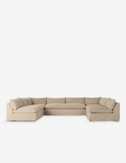Decima 5-Piece Slipcover Sectional Sofa