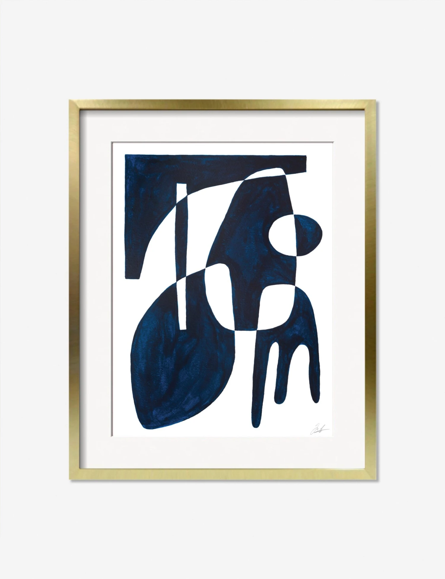 Contrasts Blue Print By Jan SkácelÃk - Image 6