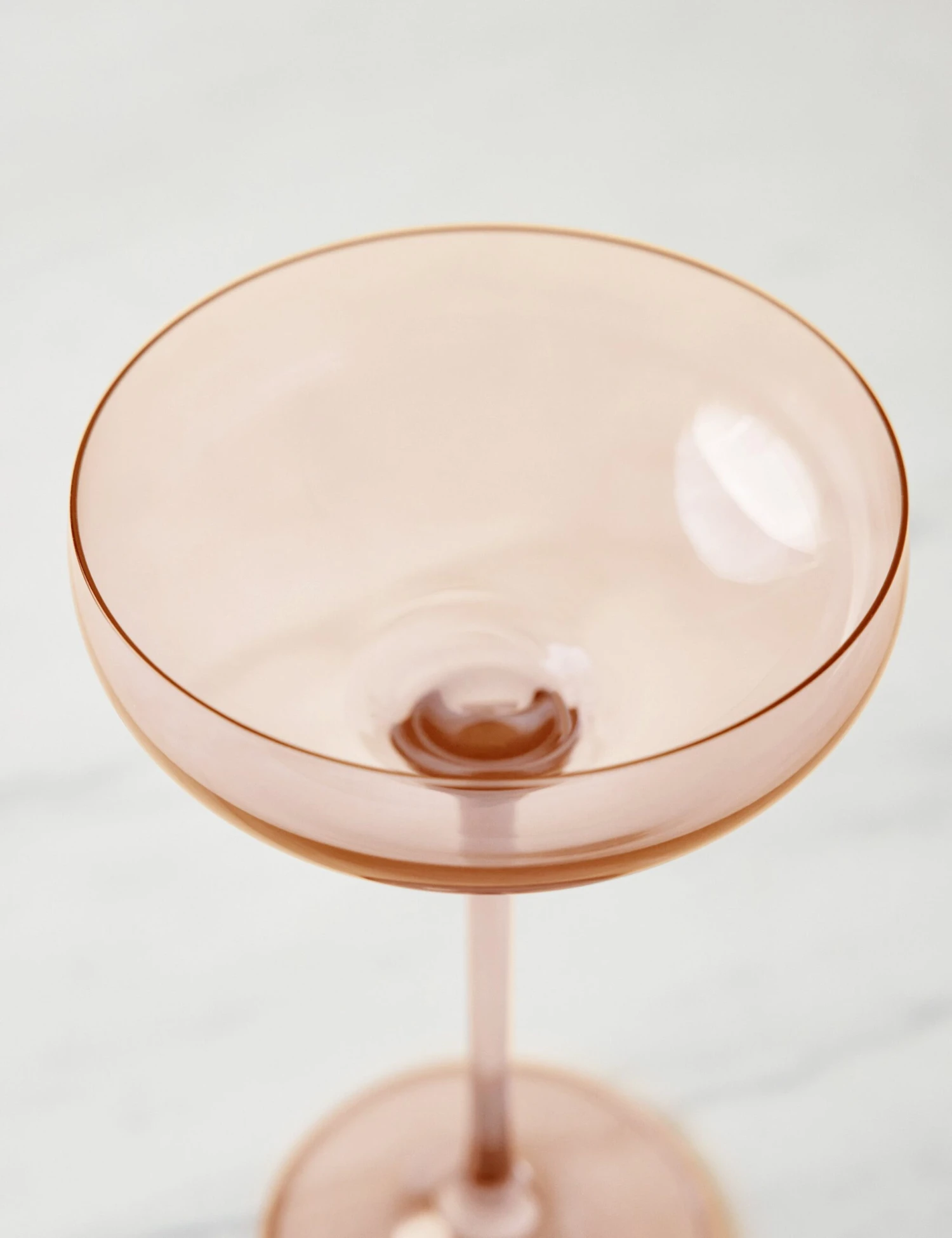 Champagne Coupes (Set Of 2) By Estelle Colored Glass - Image 4