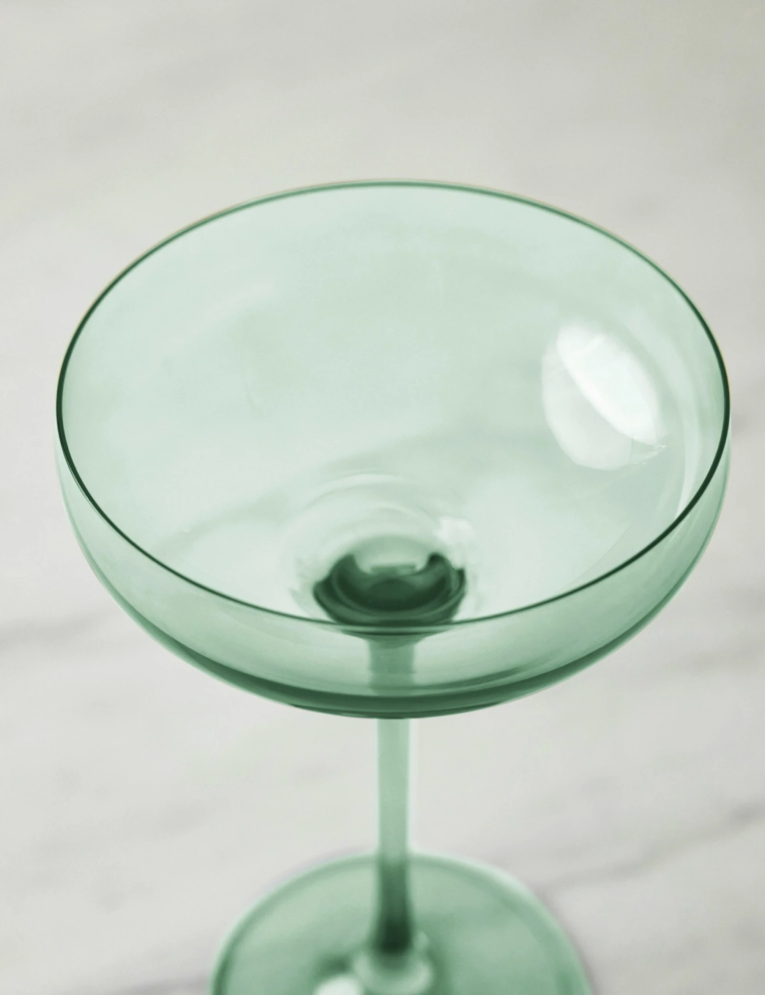 Champagne Coupes (Set Of 2) By Estelle Colored Glass - Image 15