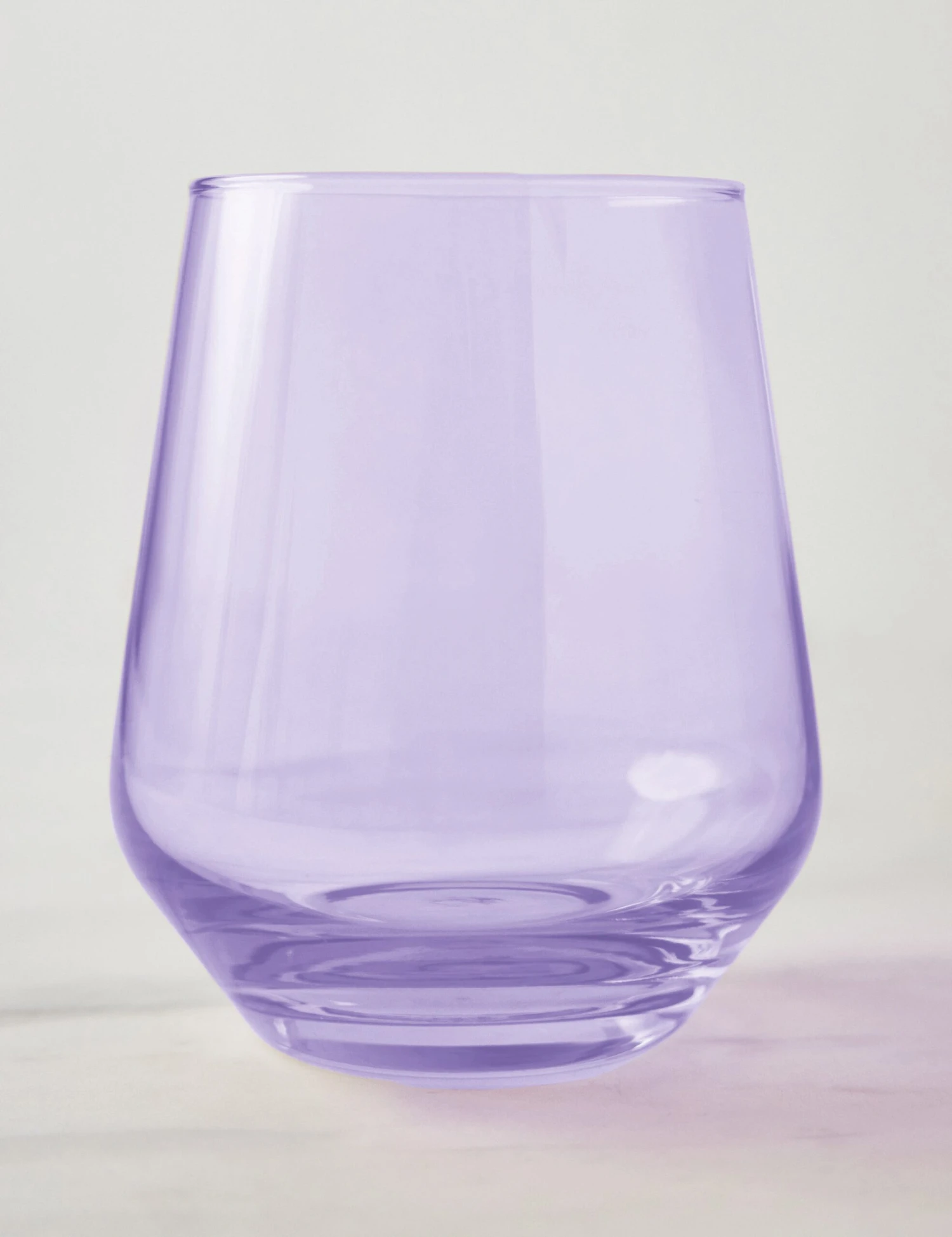 Stemless Wine Glass (Set Of 2) By Estelle Colored Glass - Image 13