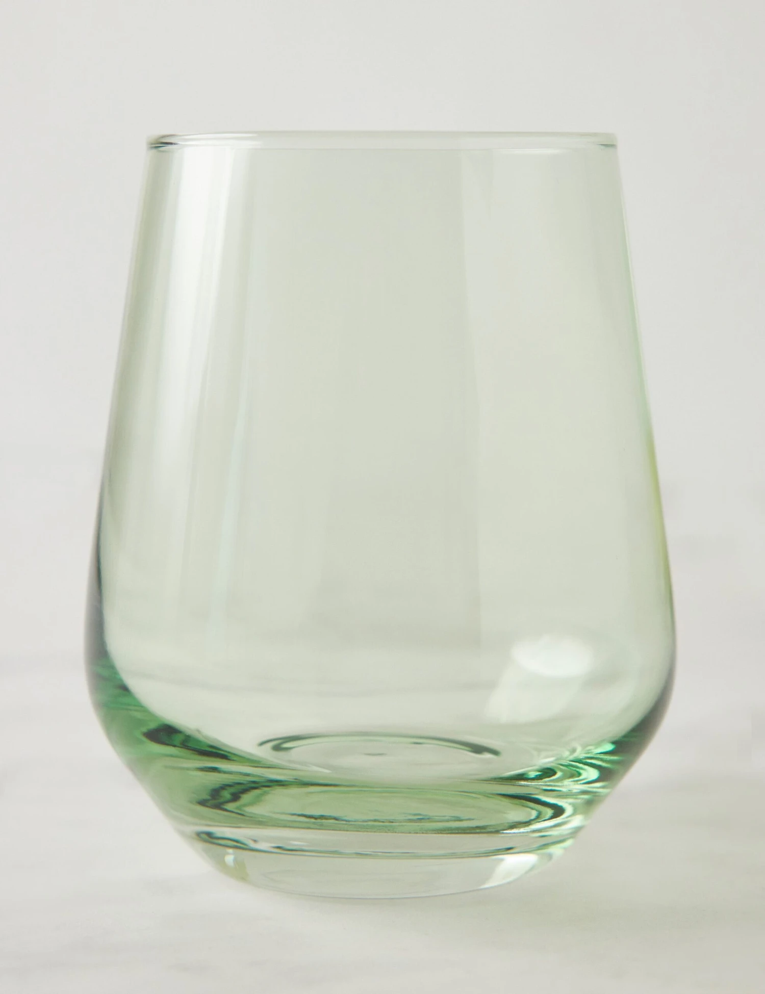 Stemless Wine Glass (Set Of 2) By Estelle Colored Glass - Image 4