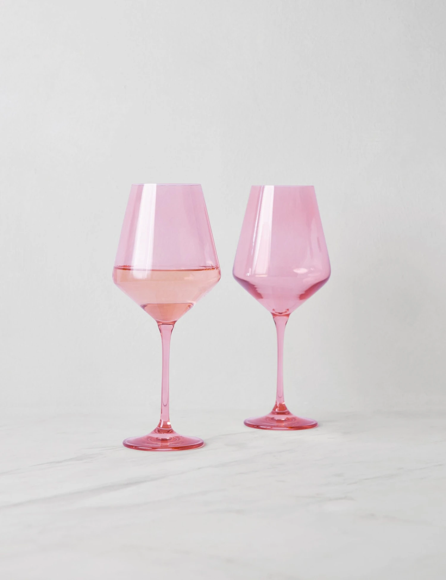 Stemware (Set Of 2) By Estelle Colored Glass - Image 12
