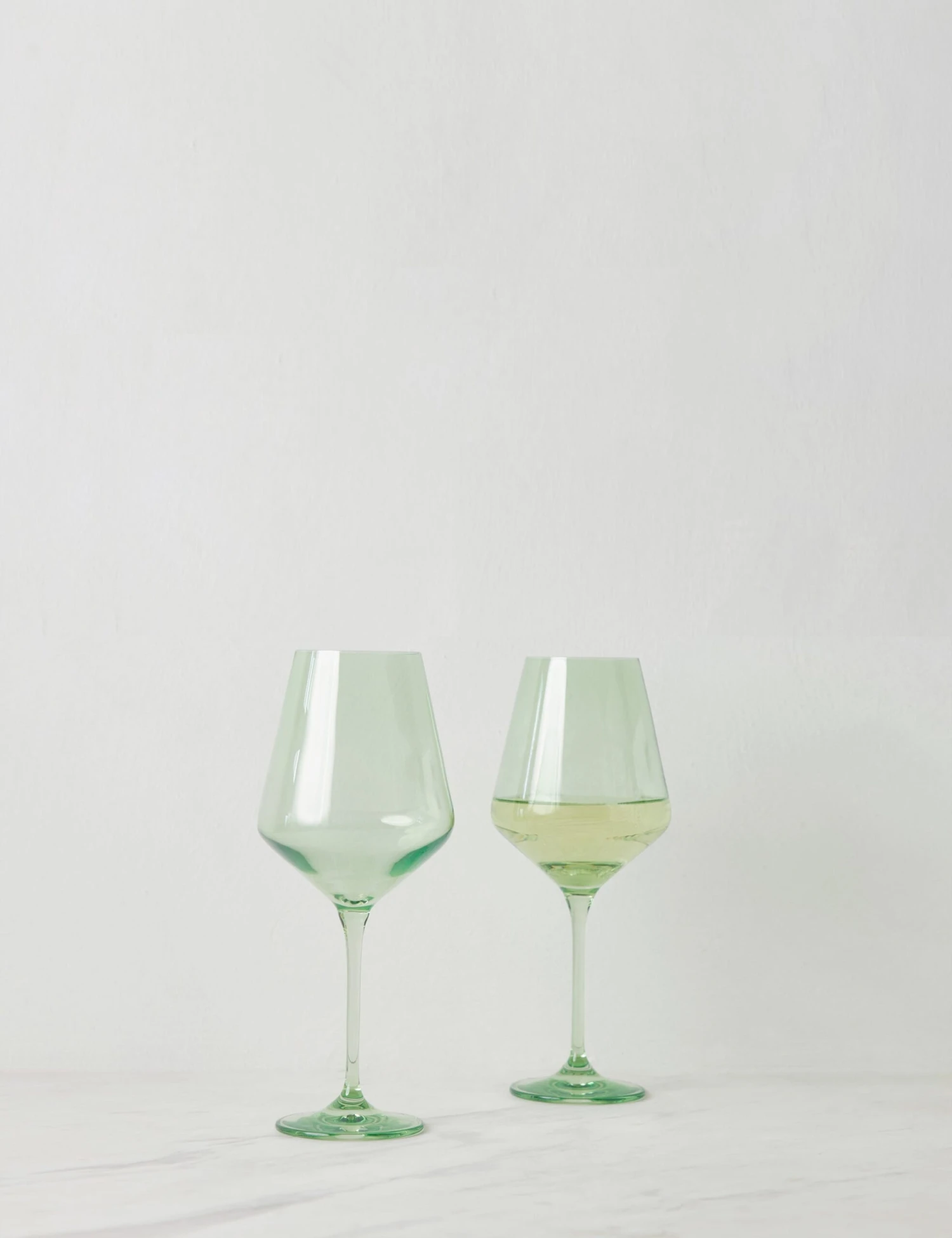 Stemware (Set Of 2) By Estelle Colored Glass - Image 5