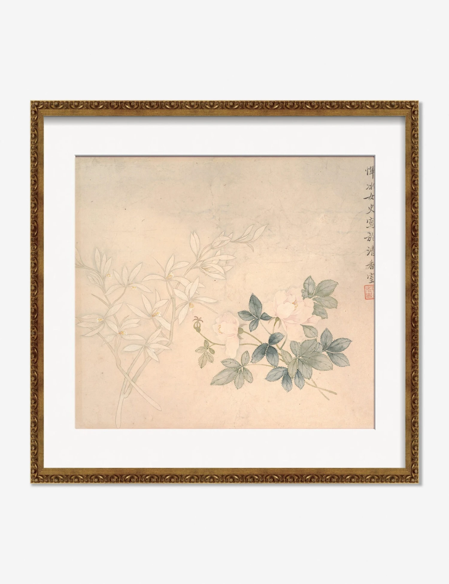 Flower Study 1 Print By Yun Bing - Image 8