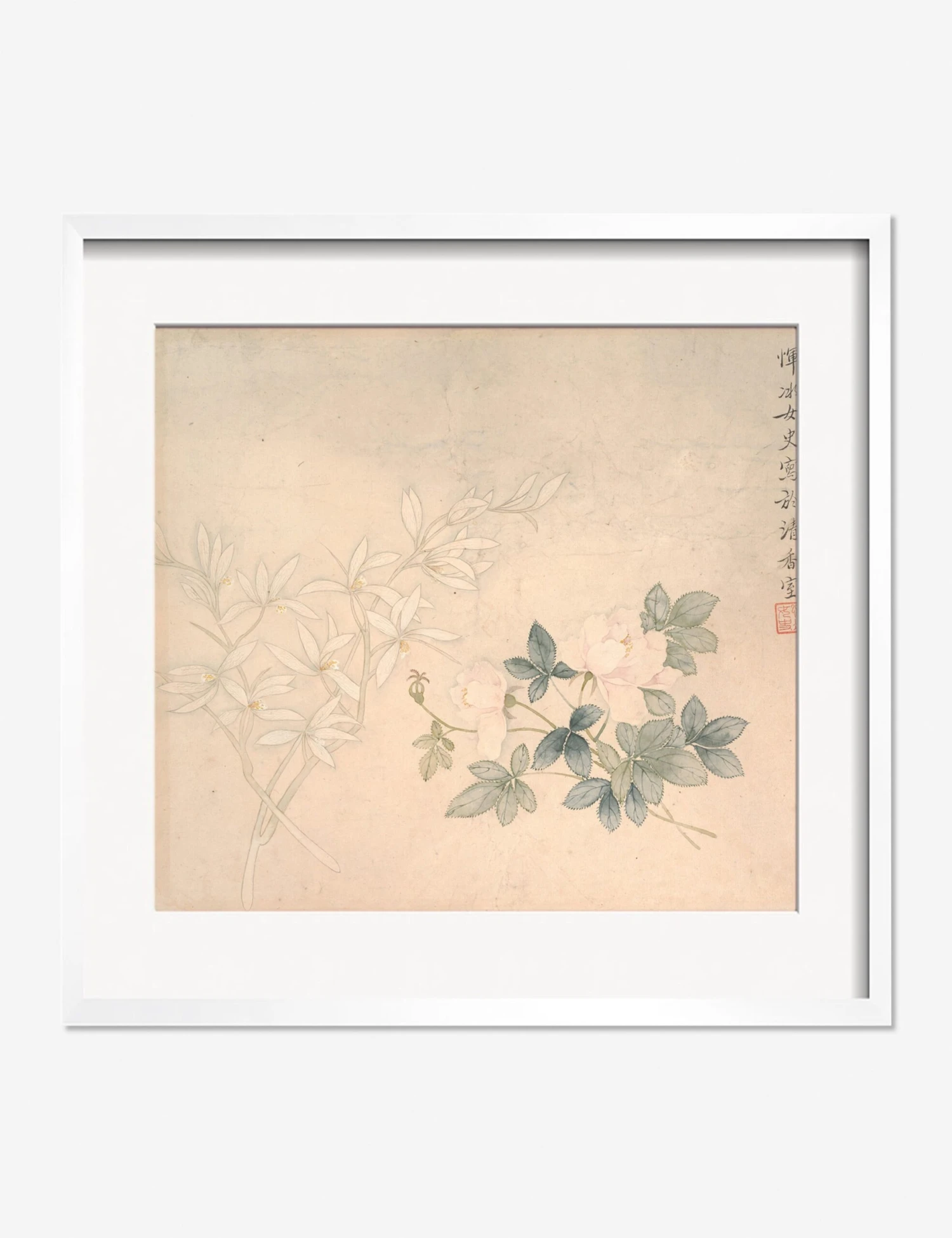 Flower Study 1 Print By Yun Bing - Image 5