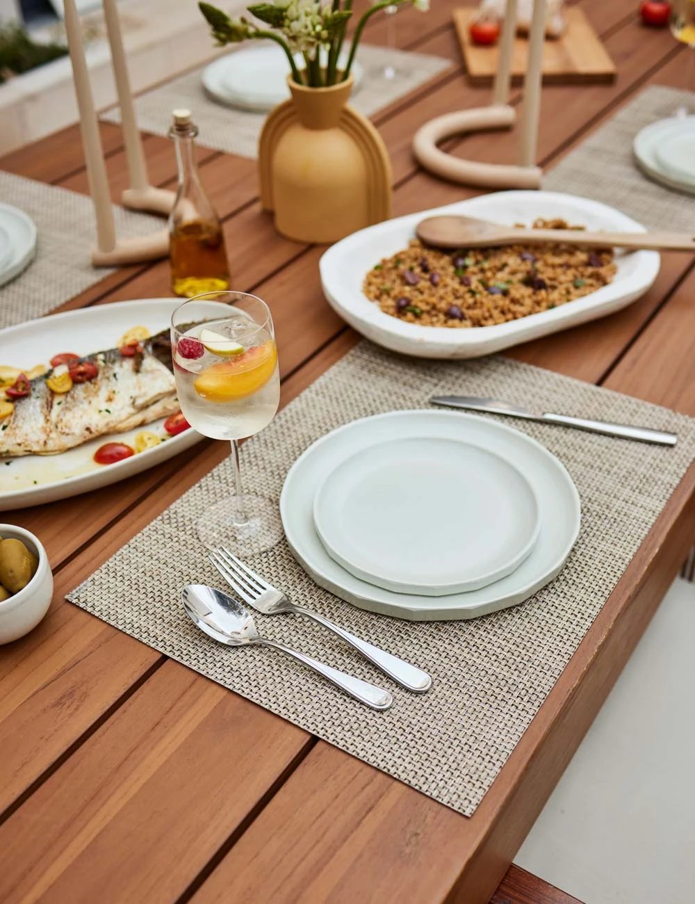Alfresco Bamboo Salad Plates (Set Of 4) - Image 2