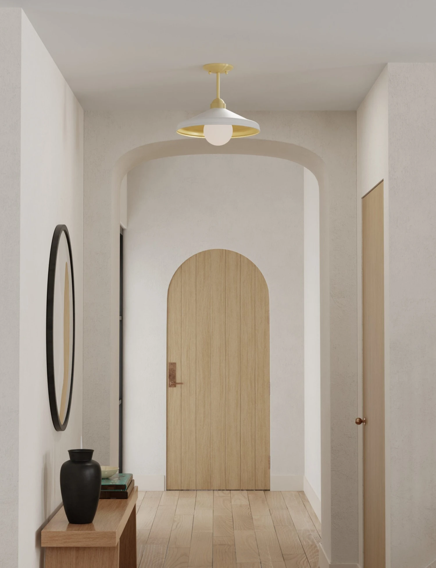 Parish Semi-Flush Mount Light - Image 2