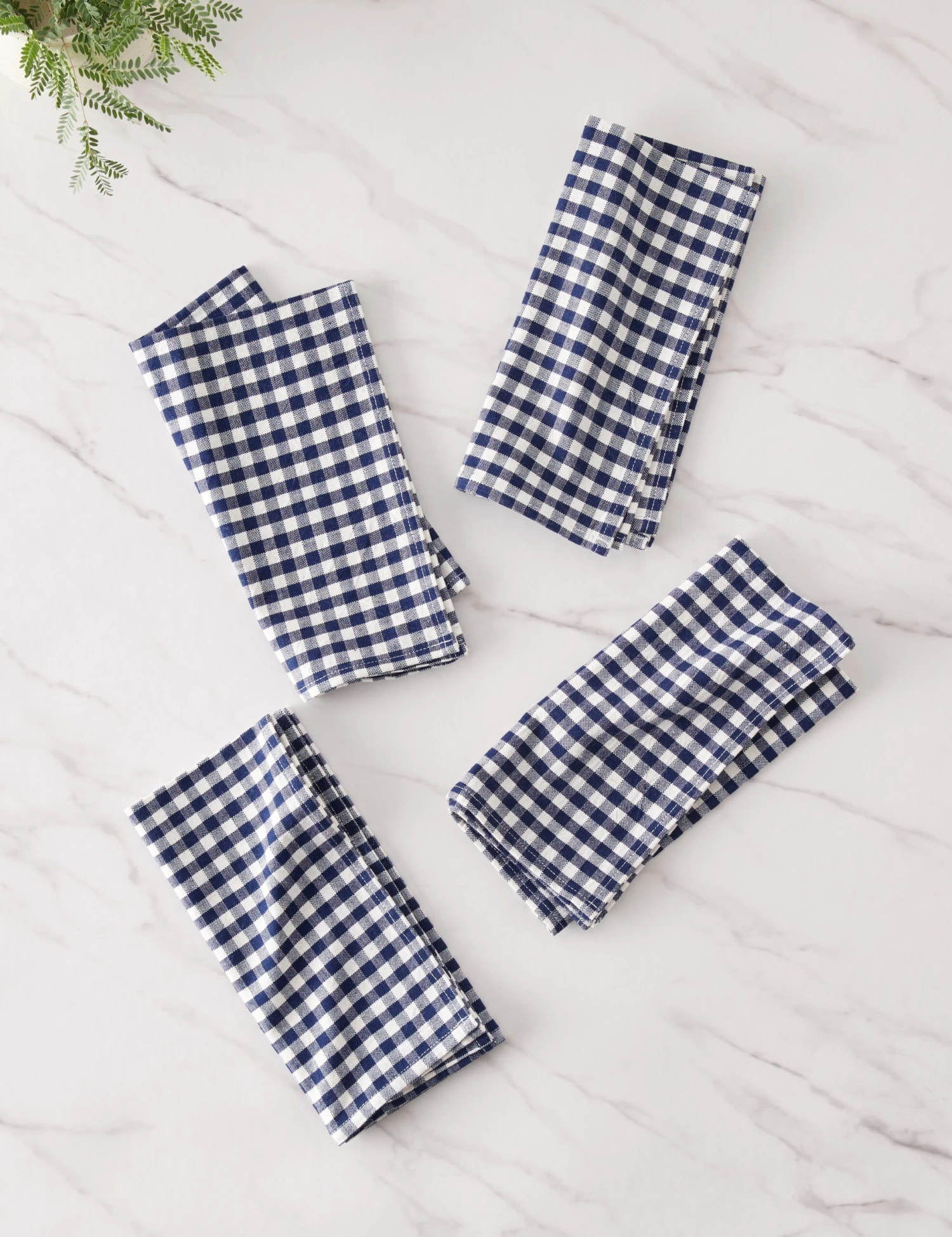 Mini Gingham Napkins (Set Of 4) By Heather Taylor Home - Image 6