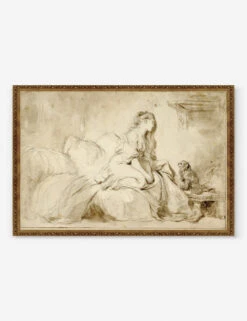 Oh! IF Only He Were As Faithful To Me Wall Art By Jean-Honoré Fragonard, Original Work Held By The J. Paul Getty Museum