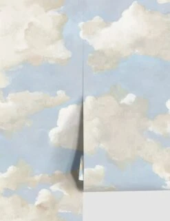 Clouds On Canvas Premium Peel + Stick Wallpaper