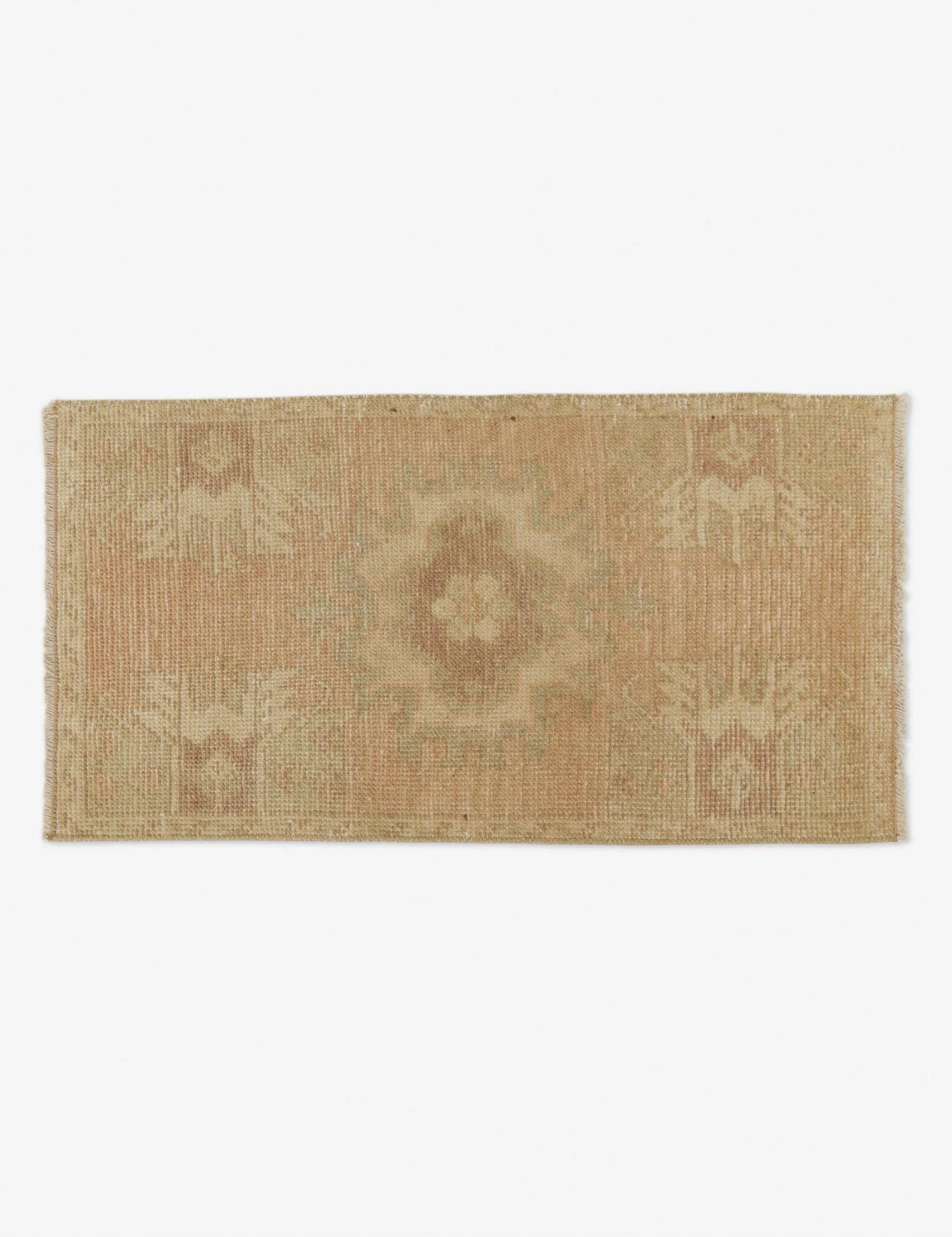 Vintage Turkish Mini Rug No. 108, 1'5" X 2'9"