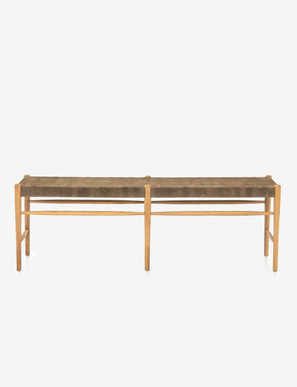 Tess Leather Bench