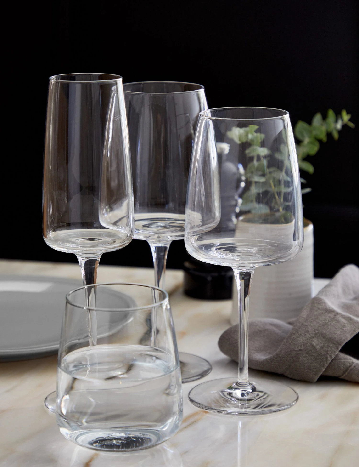 Vine Wine Glasses (Set Of 6) By Costa Nova - Image 3