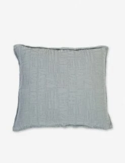 Harbour Cotton Matelassé Euro Sham By Pom Pom At Home