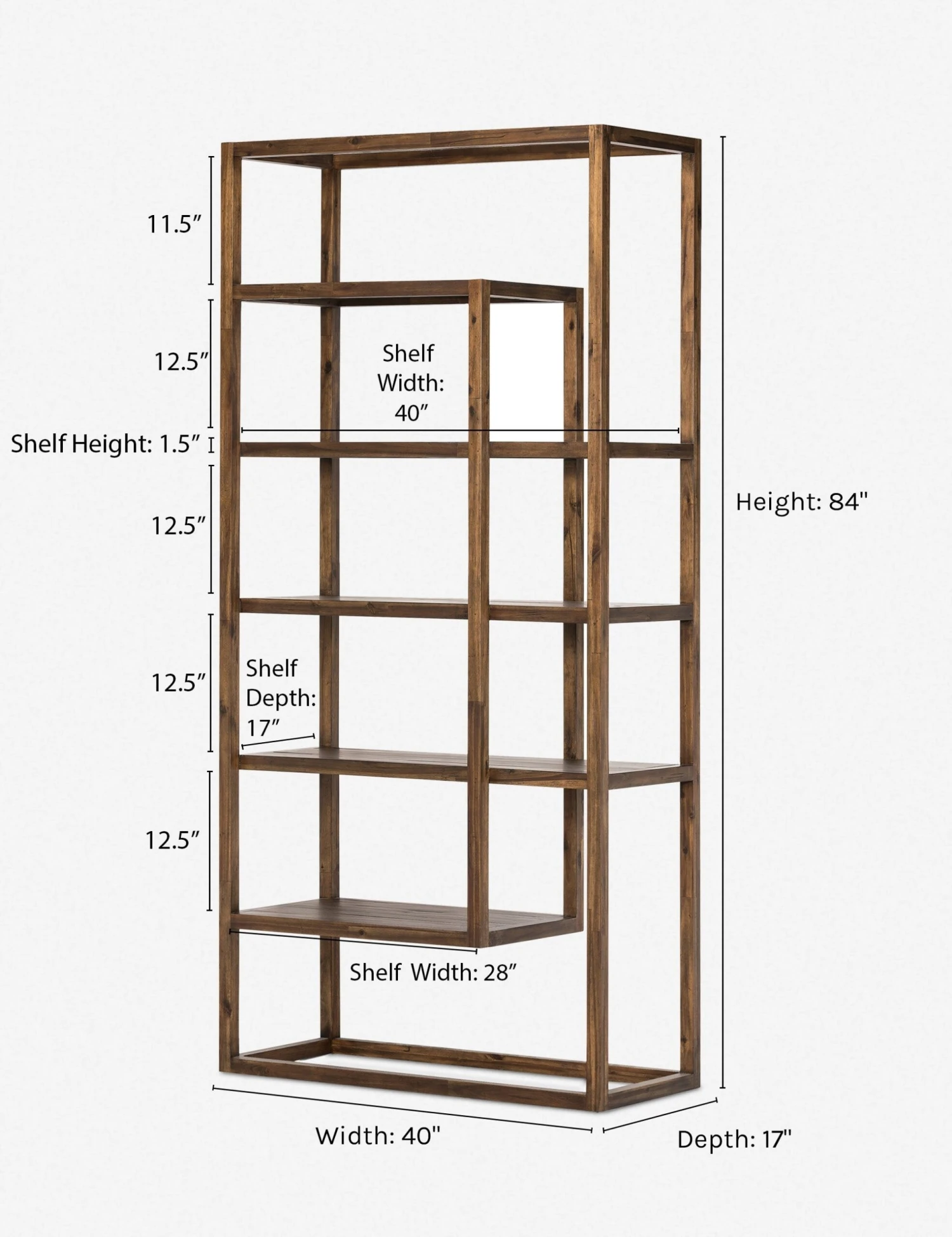 Valda Bookcase - Image 5