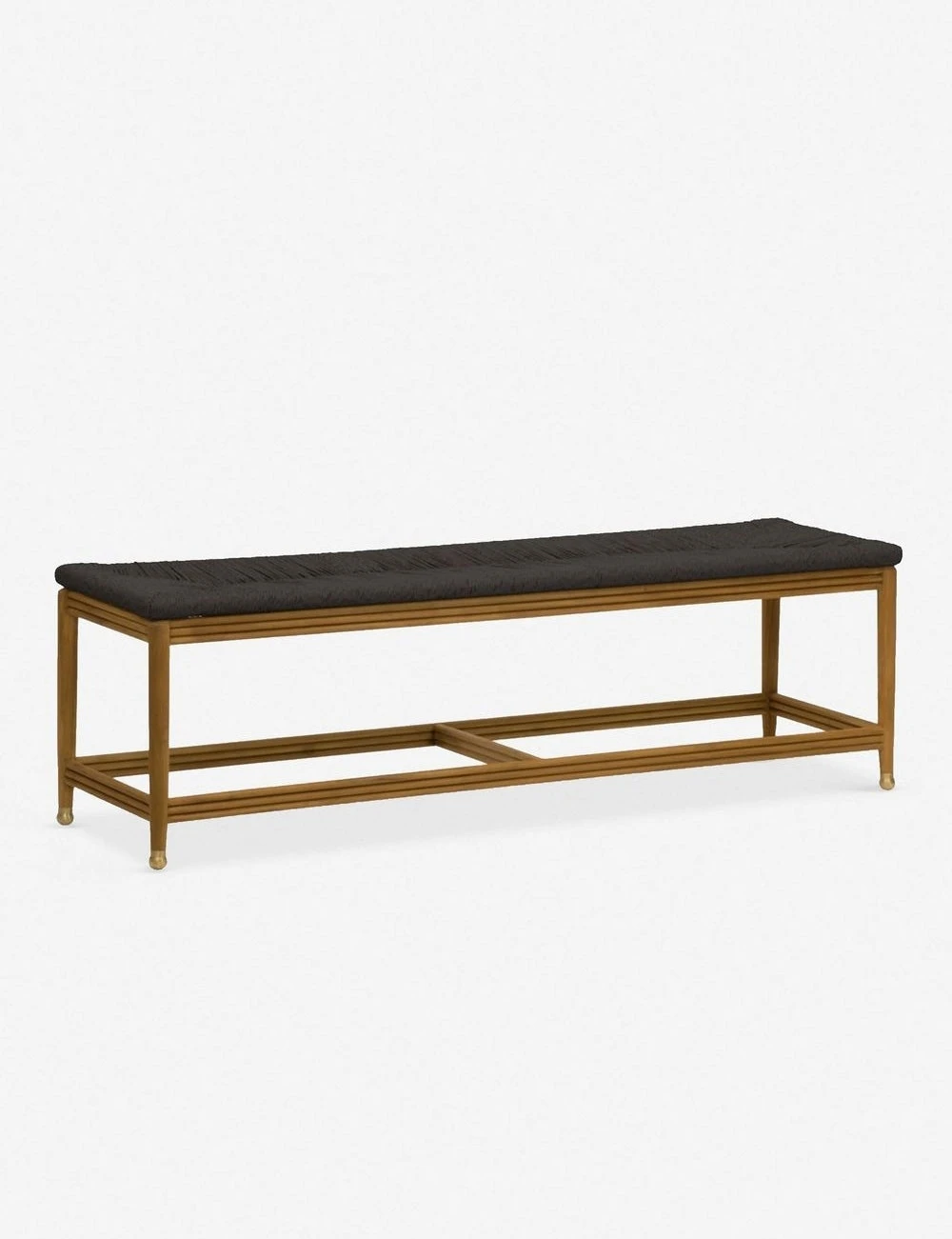 Morris & Co. Kelmscott Rush Indoor / Outdoor Bench - Image 2